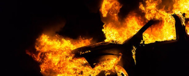 Car on Fire